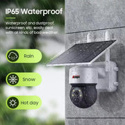 Kiwi Grab Kiwi Grab Anspo 4G SIM SOLAR security camera wireless free batteries and 64GB card White Anspo 4G SIM SOLAR security camera wireless free batteries and 64GB card White