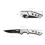 Pocket Knife with Stainless Steel Silver Handle by NZ Diver