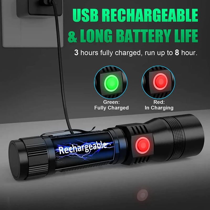 Solar Powered Outdoor Flashlight by NZ Diver