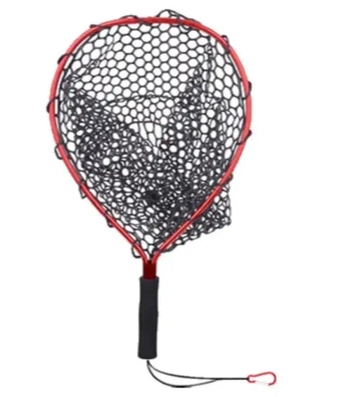 48cm Kayak Landing Net with Leash - Red by NZ Diver