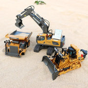 Remote Control Engineering Vehicles Series - Excavator Rump Truck Bulldozer All by dealonline.co.nz