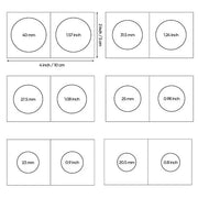 Collectable Coin Holders Paper Flips 2x2 - 50 Pcs by NZ Diver