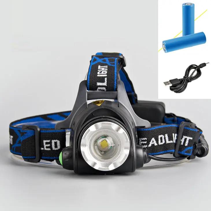 Headlamps Headlight Waterproof Rechargeable 1600 lm Adjustable Focus by dealonline.co.nz