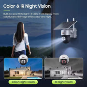 Kiwi Grab Kiwi Grab Anspo 4G SIM SOLAR security camera wireless free batteries and 64GB card White Anspo 4G SIM SOLAR security camera wireless free batteries and 64GB card White