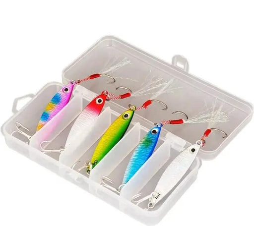 5pc Tackle Pack 15gm lures for Trout Salmon Kahawai by NZ Diver
