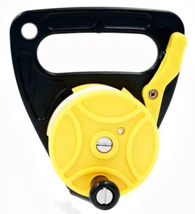 46M Diving Retractable Reel Tangle Free White Line by NZ Diver