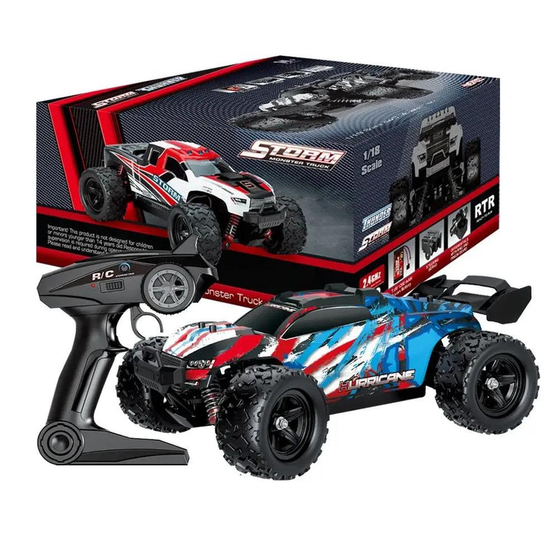 36km/h High Speed 1/18 RC Car Model Remote Control Truck RTR Vehicle Off-road by dealonline.co.nz