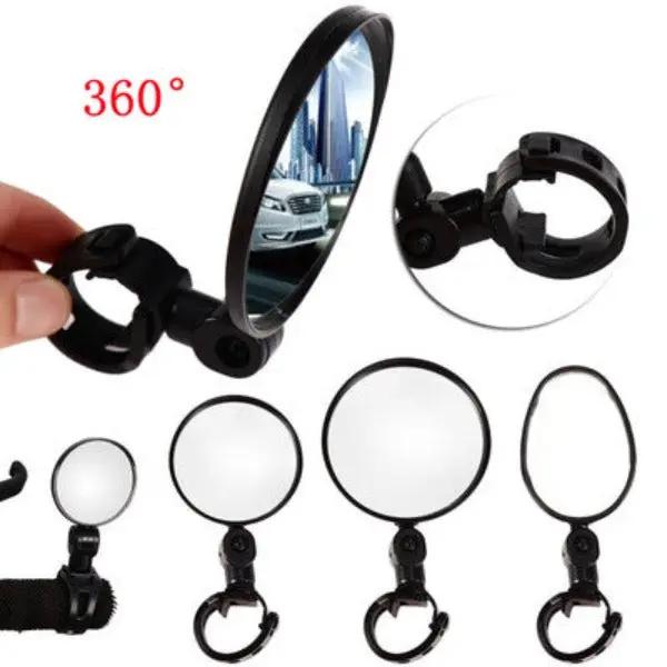 Bike Rear View Mirror - HandleBar Mount by NZ Diver