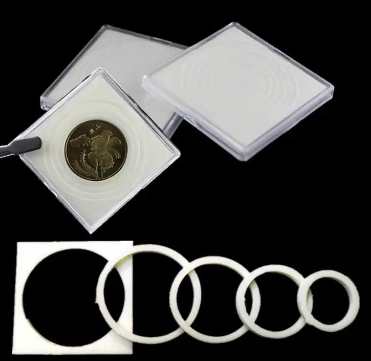 Clear Square Coin Case - 20 Pcs for 18/23/28/33/38mm Coins PVC FREE by NZ Diver