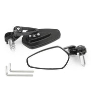 Motorcycle Bar End Mirrors Motorbike Rearview Mirror by salelink.co.nz