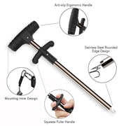 Portable Fishing Hook Remover with Squeeze Puller Handle by NZ Diver