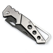 Stainless Steel Pocket Knife with Silver Handle by NZ Diver