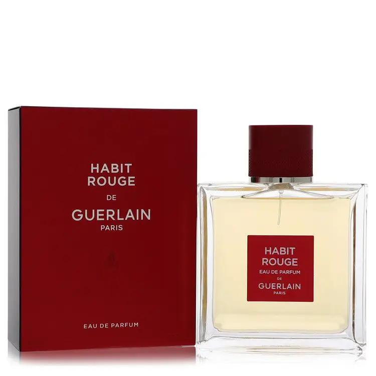 Habit Rouge Eau De Parfum Spray by Guerlain 100 ml by Brands HD