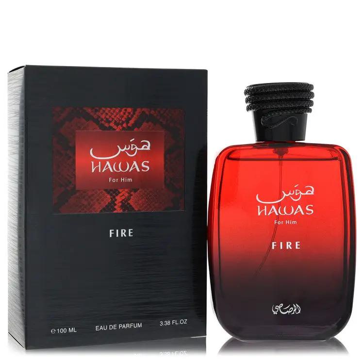 Brands HD Eau De Parfum Spray Hawas Fire Eau De Parfum Spray by Rasasi 100 ml Hawas Fire Eau De Parfum Spray by Rasasi 100 ml