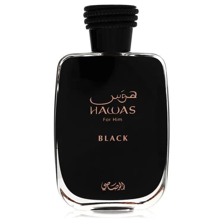Brands HD Eau De Parfum Spray (Unboxed) Hawas Black Eau De Parfum Spray (Unboxed) by Rasasi 100 ml Hawas Black Eau De Parfum Spray (Unboxed) by Rasasi 100 ml