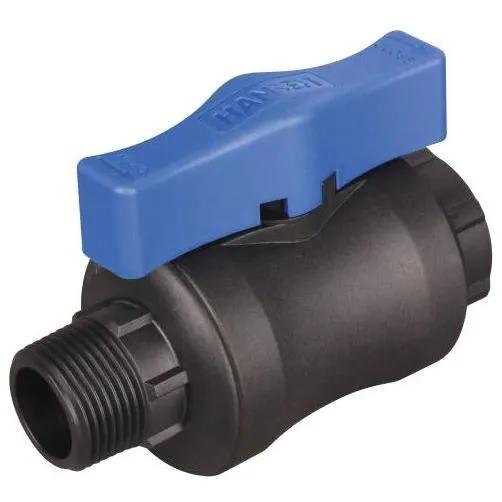 Hansen Full Flow Ball Valve – Blue Handle (Male/Female BSPT) by Filtration Station NZ