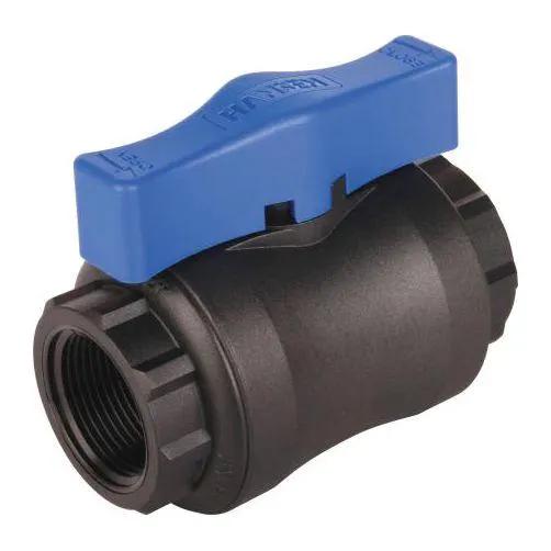 Hansen Full Flow Ball Valve – Blue Handle (BSPT) by Filtration Station NZ