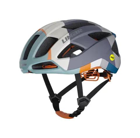 Limar Air Stratos Mips 80S Matt Gray Orange Blue by Euro Cycling NZ