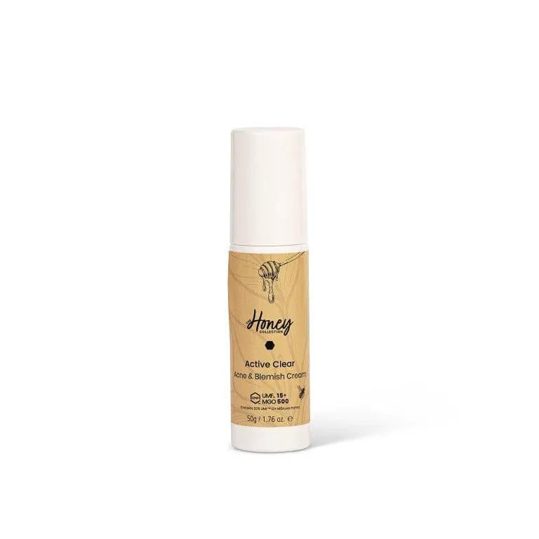 The Honey Collection Remedial Cream Active Clear Natural Acne + Blemish Cream Active Clear Acne Cream With Manuka Honey MGO 500