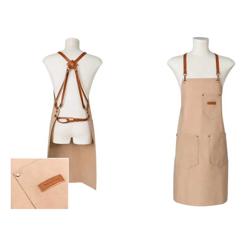 Frankly Cotton Classic Canvas Apron by Nest & Stem Homewares