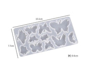 DIY Butterfly Silicone Resin Moulds Earrings Pendant Epoxy Casting Moulds - 28 by Resin Art NZ