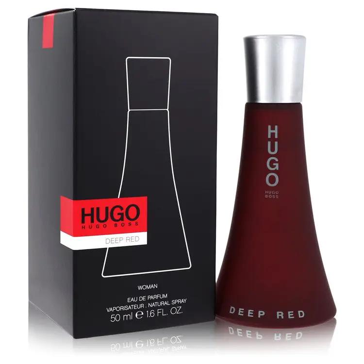 Hugo Deep Red Eau De Parfum Spray by Hugo Boss 50 ml by Brands HD