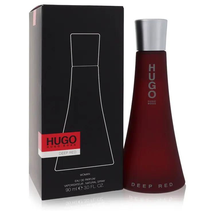 Hugo Deep Red Eau De Parfum Spray by Hugo Boss 90 ml by Brands HD