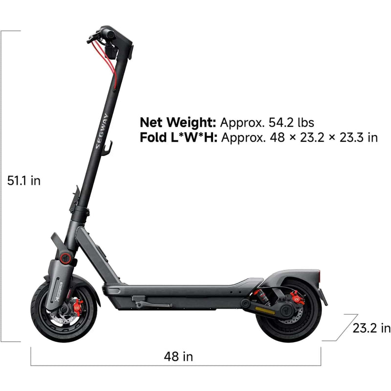 Kiwi eRide Kiwi eRide Segway F3 Pro Electric Scooter Segway F3 Pro Electric Scooter