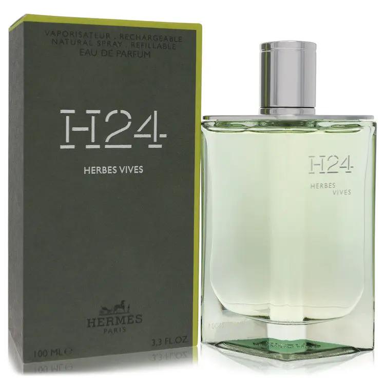Brands HD Eau De Parfum Refillable Spray Hermes H24 Herbes Vives Eau De Parfum Refillable Spray by Hermes 100 ml Hermes H24 Herbes Vives Eau De Parfum Refillable Spray by Hermes 100 ml