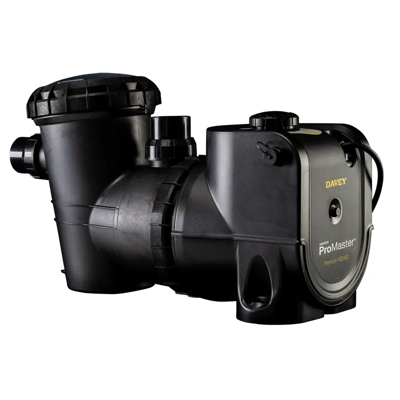 Davey ProMaster Variable Speed Pool Pump - Bluetooth, 50dBa, PM200BT and PM400BT NZ by Filtration Station NZ