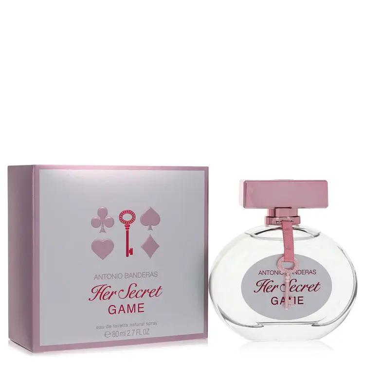 Her Secret Game Eau De Toilette Spray by Antonio Banderas 80 ml by Brands HD