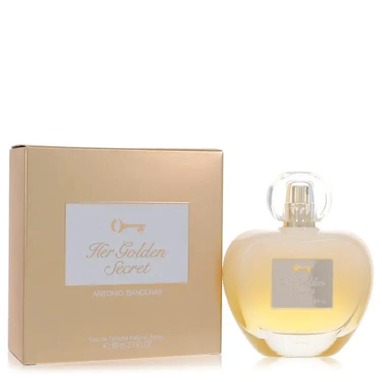 Her Golden Secret Eau De Toilette Spray by Antonio Banderas 80 ml by Brands HD