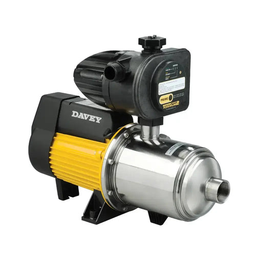 Davey HM Series Pump with Torrium2 Controller - Multistage Stainless Steel, Constant Pressure NZ by Filtration Station NZ
