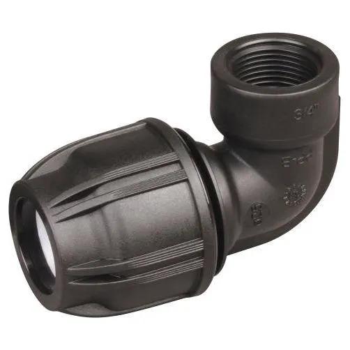 Hansen Easy Fit Compression Female Elbow – MDPE x BSPT by Filtration Station NZ