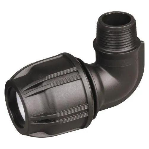 Hansen Easy Fit Compression Male Elbow – MDPE x BSPT by Filtration Station NZ
