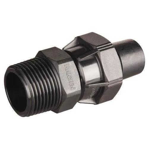 Hansen Easy Fit Male Straight Coupling – BSPT x Pipe by Filtration Station NZ