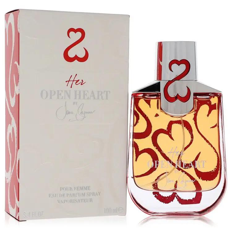 Her Open Heart Eau De Parfum Spray with Free Jewelry Roll by Jane Seymour 100 ml by Brands HD
