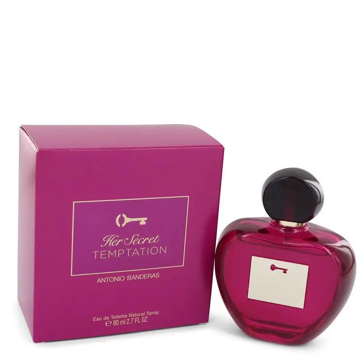 Brands HD Eau De Toilette Spray Her Secret Temptation Eau De Toilette Spray by Antonio Banderas 80 ml Her Secret Temptation Eau De Toilette Spray by Antonio Banderas 80 ml