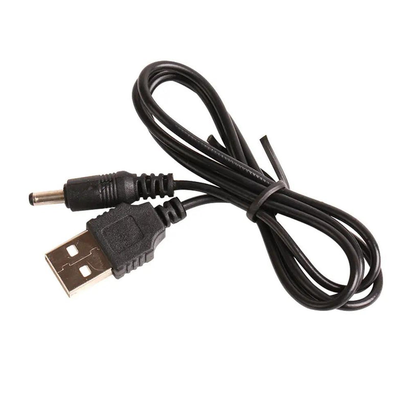 USB To 3.5mm x 1.35mm Plug Barrel Jack 5V DC Power Supply Cord Cable 65cm by dealonline.co.nz