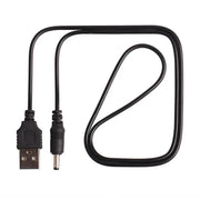 USB To 3.5mm x 1.35mm Plug Barrel Jack 5V DC Power Supply Cord Cable 65cm by dealonline.co.nz