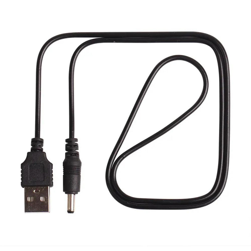 USB To 5.5mm x 2.1mm Plug Barrel Jack 5V DC Power Supply Cord Cable 65cm by dealonline.co.nz
