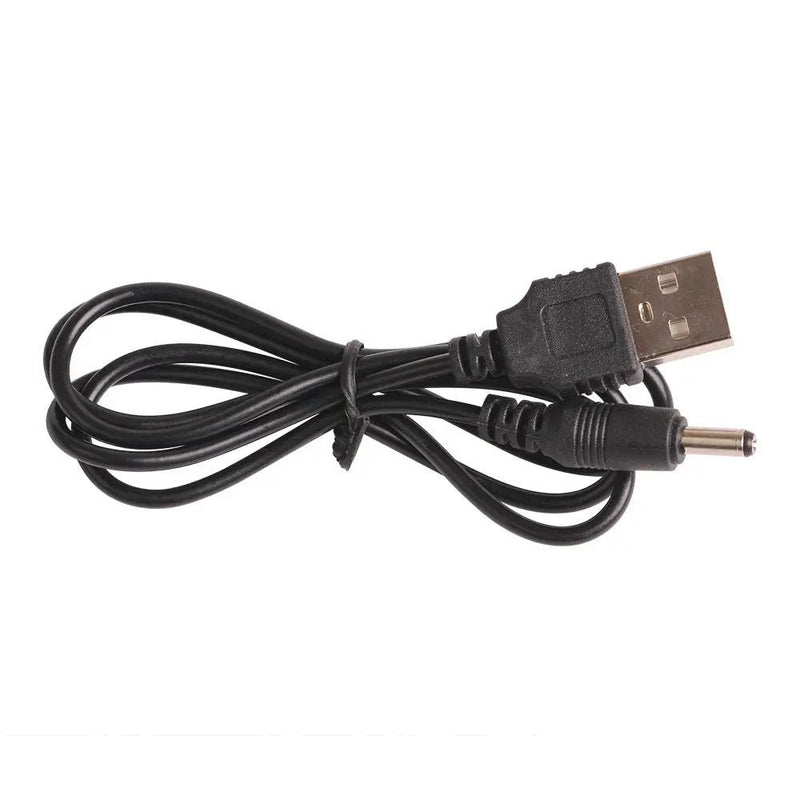USB To 5.5mm x 2.1mm Plug Barrel Jack 5V DC Power Supply Cord Cable 65cm by dealonline.co.nz