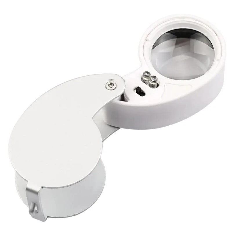 40X Portable Folding Magnifier Loupe - Illuminated Magnifier by NZ Diver