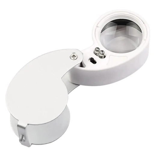 40X Portable Folding Magnifier Loupe - Illuminated Magnifier by NZ Diver