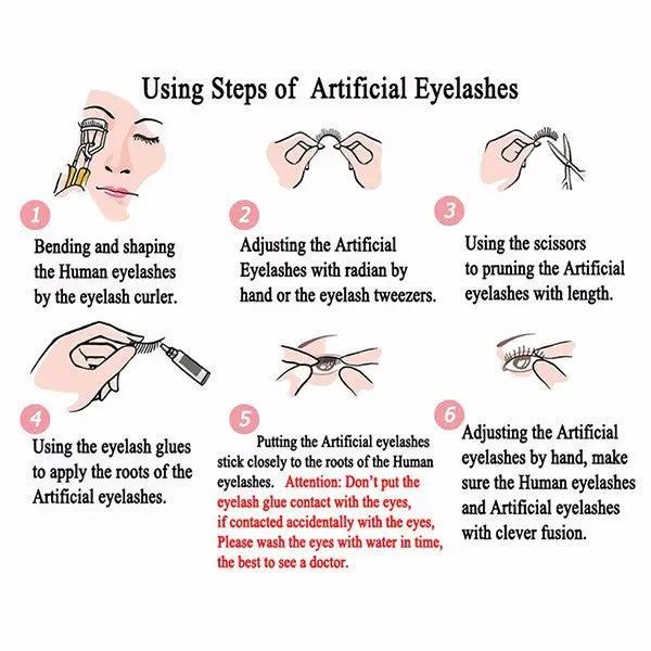 10 Pairs False Fake Eyelashes by salelink.co.nz