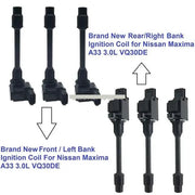 Ignition Coil 224482Y005 , 224482Y001 Plug pack For Nissan Maxima Infiniti 3.0 V6 VQ30DE OE # 22448-2Y005 22448-2Y001 by JBH AUTO PARTS