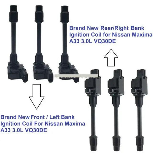 Ignition Coil 224482Y005 , 224482Y001 Plug pack For Nissan Maxima Infiniti 3.0 V6 VQ30DE OE # 22448-2Y005 22448-2Y001 by JBH AUTO PARTS