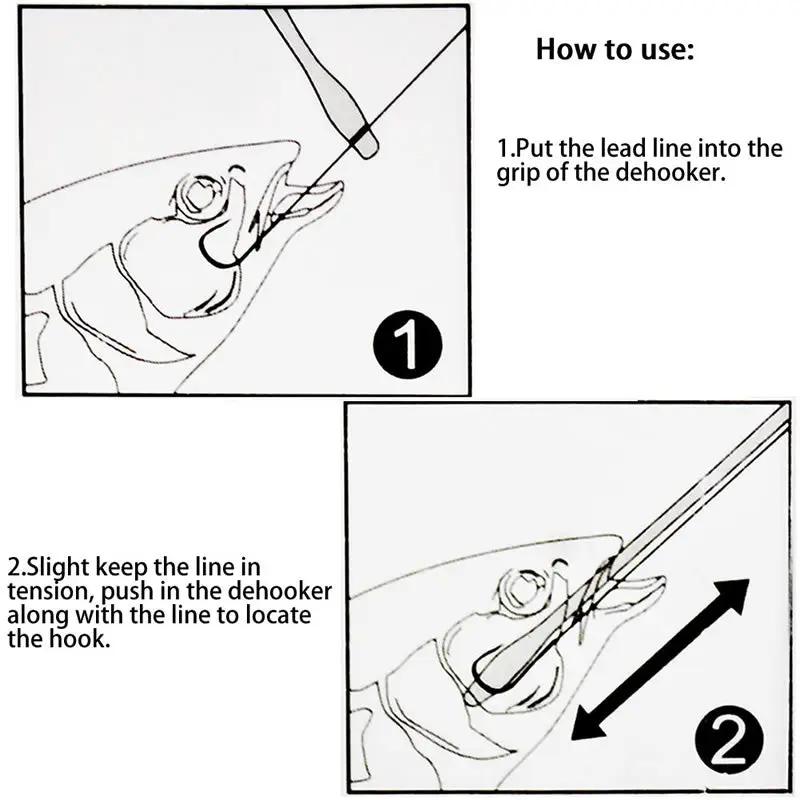 Fishing Hook Remover Detacher Extractor Fishing Tackle Removal Tool With Strap by NZ Diver