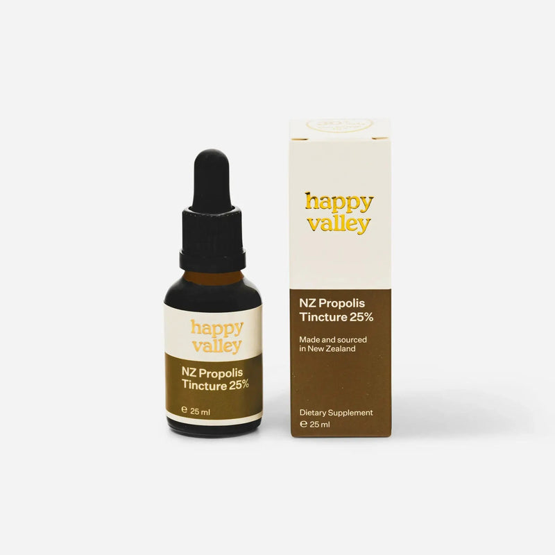 NZ Propolis Tincture 25% by Happy Valley Honey