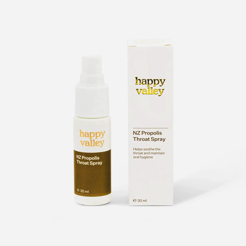 NZ Propolis Throat Spray by Happy Valley Honey
